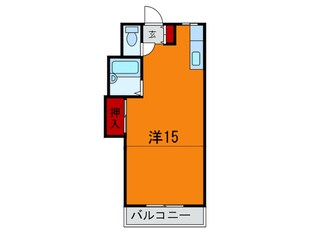 朝日マンションの物件間取画像